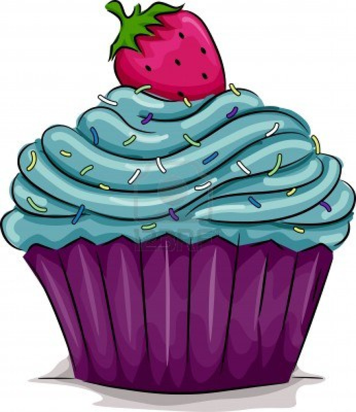 strawberry cupcake clipart - photo #5