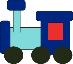 Kiddy Train Clip Art