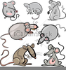 Cute Mice Clipart Free Image