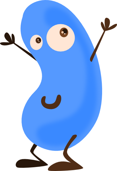 Cartoon Bean Clip Art at Clker.com - vector clip art online, royalty