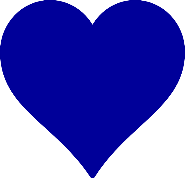 blue heart clip art free - photo #12