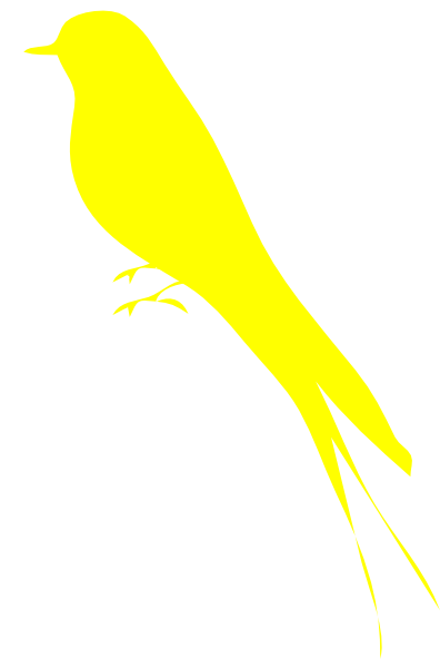 yellow bird clipart - photo #8