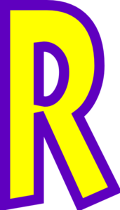 Letter R Clip Art at Clker.com - vector clip art online, royalty free