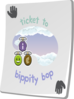 Paradise Ticket Bippity Bop Clip Art
