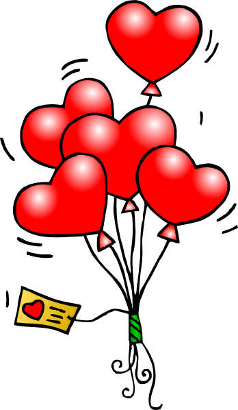 heart balloon clipart - photo #8