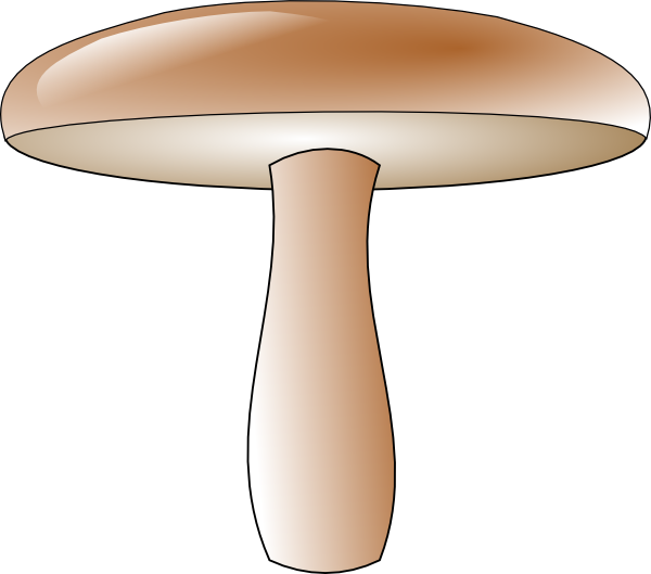 sliced mushroom clip art - photo #22