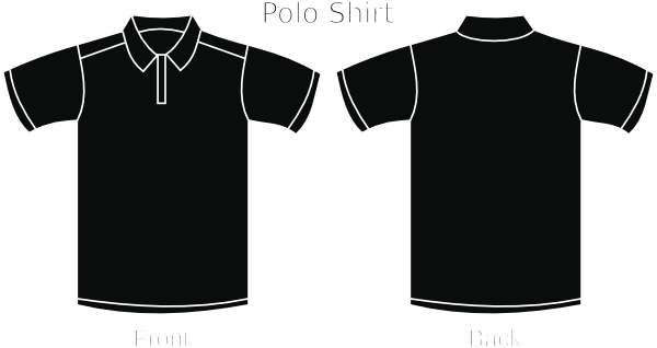 Black Polo Shirt Clip Art at Clker.com 