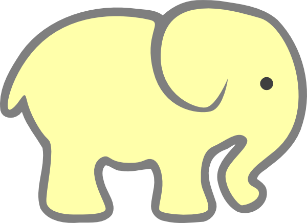 elephant clipart baby - photo #5