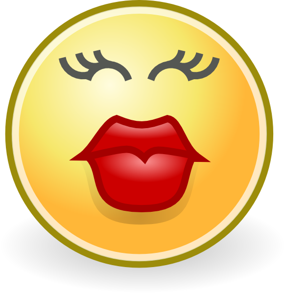free animated kisses clipart - photo #3