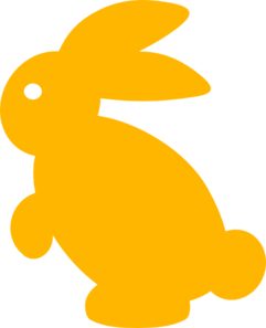 Bunny Silhouette Clip Art