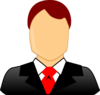 Male Formal Business Clip Art