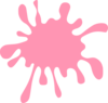 Pink Splash Clip Art