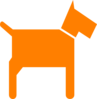 Orange Dog Clip Art