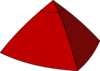 Pyramid Red Clip Art