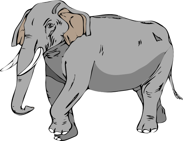 clip art cartoon elephant - photo #25