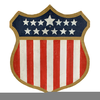American Flag Shield Image