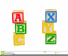 Abc Blocks Clipart Image