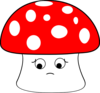 Ashamed Mushroom Clip Art