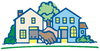Welcome Neighbors Clipart Image