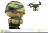 Funny Army Clipart Image