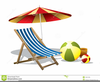 Free Beach Umbrella Clipart Image
