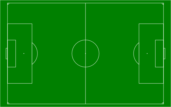 Soccer Field Football Pitch Clip Art