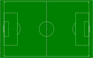 Soccer Field Football Pitch Clip Art