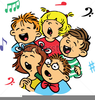 Camp Songs Clipart Image