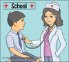 Elementary School Nurse Clipart Image