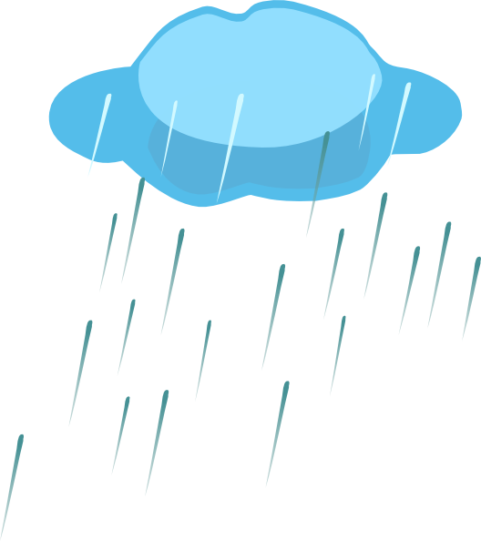 clipart of rain - photo #18