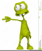 Animated Aliens Clipart Image