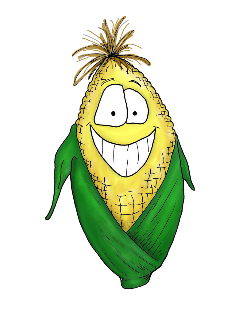 Cartoon Corn By Bnspencer D Z Cz | Free Images at Clker.com - vector