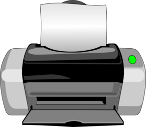 Inkjet Printer Clip Art at Clker.com - vector clip art online, royalty