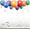 Birthday Ballon Clipart Image