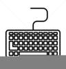 Clipart Picture Of Computer Keyboard Image