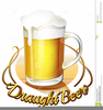Pitcher Pouring Beer Clipart Image