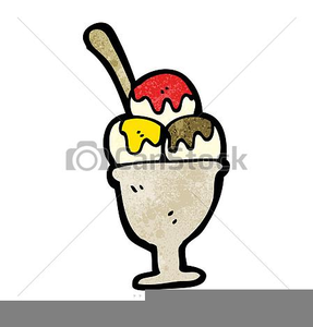 Download Ice Cream, Sundae Cone, Cartoon Ice Cream. Royalty-Free