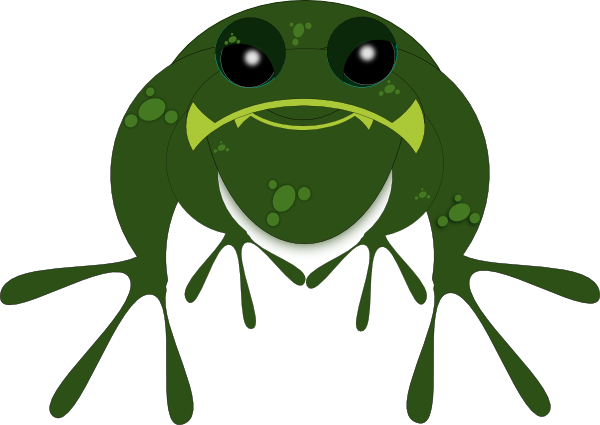 Free Clip Art Frogs. Frog 3 clip art
