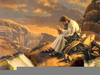 Jesus Tempted In The Desert Clipart Image