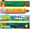 Free Back To School Supplies Clipart Image