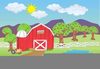 Barnyard Friends Clipart Image