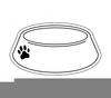 Free Clipart Dog Bowl Image