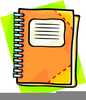 Assignment Notebook Clipart Image