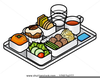 Free Clipart Cafeteria Tray Image