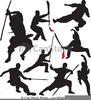 Kung Fu Clipart Image