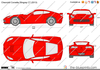 Corvette Outline Clipart Image