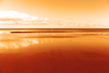 Orange Ocean View Image
