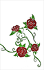 Transparent Roses Clipart Image