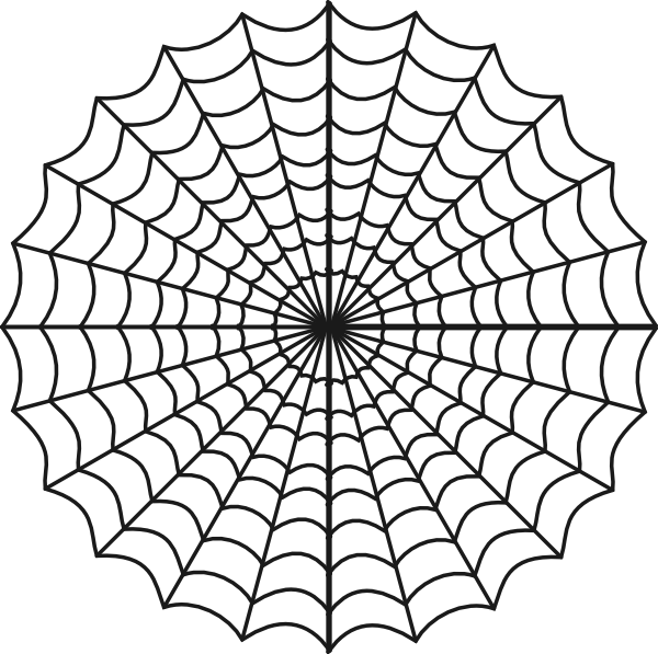 Spiders Web clip art