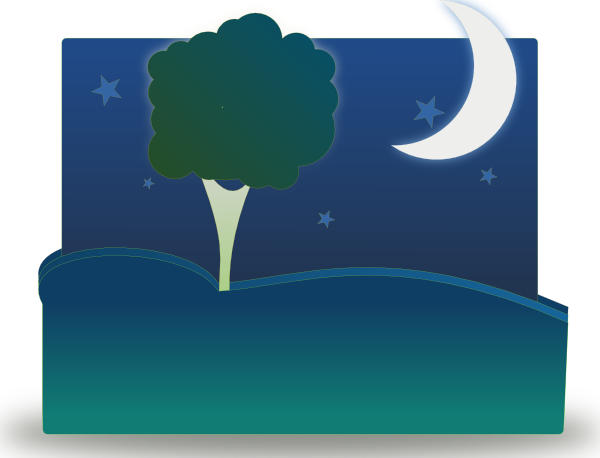 clipart of night time - photo #11